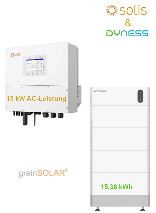 Solis 15kW Wechselrichter und Dyness TP15