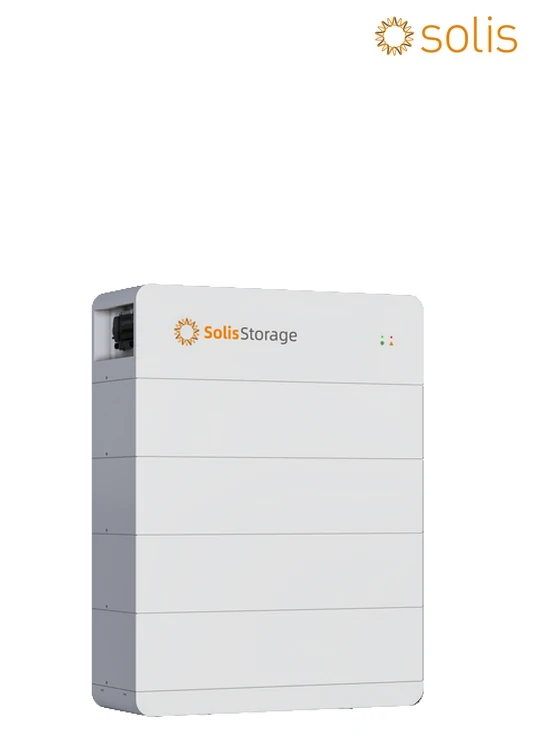 Abbildung SolisStorage FlexHome Hochvoltspeicher 20 kWh, 1  Batteriemanagementsystem und 4 Batteriemodule