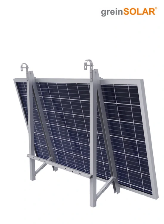 Balkonbefestigung für PV-Module abgerundet