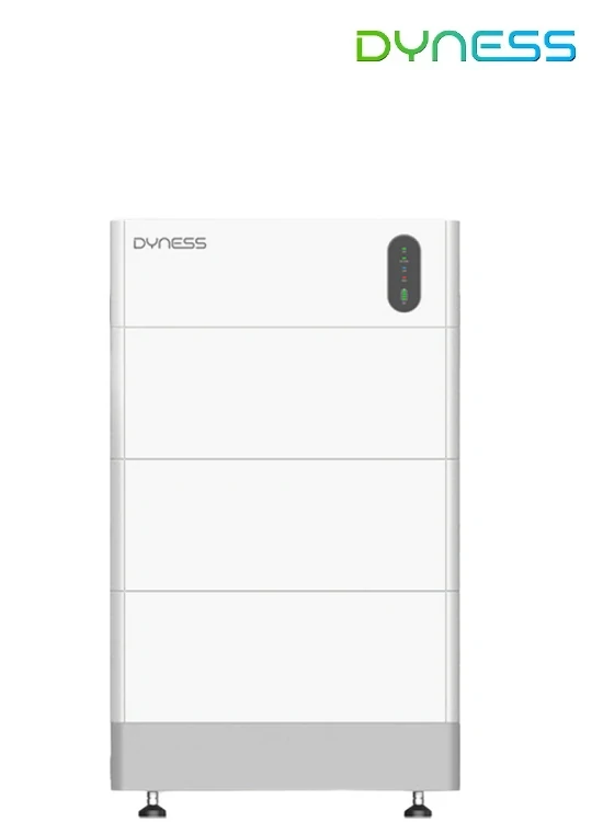 Hier wird der Dyness Tower Pro TP 11 abgebildet. Er besteht aus 3 Batteriemodulen, einer BDU und hat eine Kapazität von 11,52 Kilowattstunden