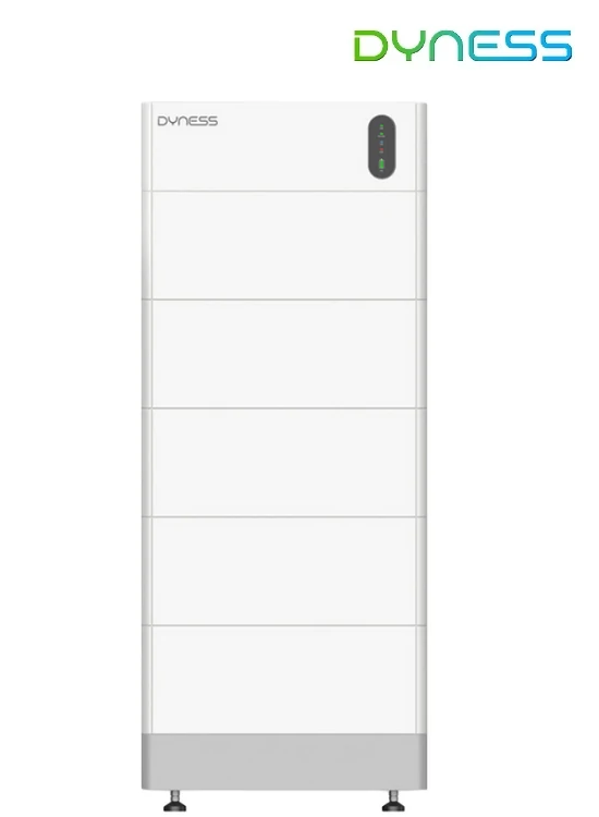 Hier wird der Dyness Tower Pro TP 19 abgebildet. Er besteht aus 5 Batteriemodulen, einer BDU und hat eine Kapazität von 19,20 Kilowattstunden