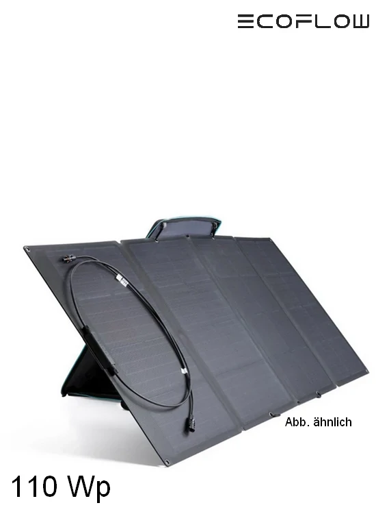 EcoFlow 110 Wp faltbares Solarmodul
